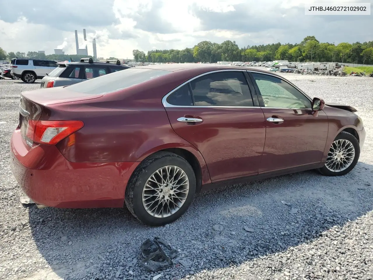 2007 Lexus Es 350 VIN: JTHBJ46G272102902 Lot: 62941575