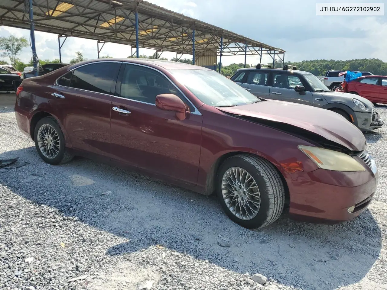 2007 Lexus Es 350 VIN: JTHBJ46G272102902 Lot: 62941575
