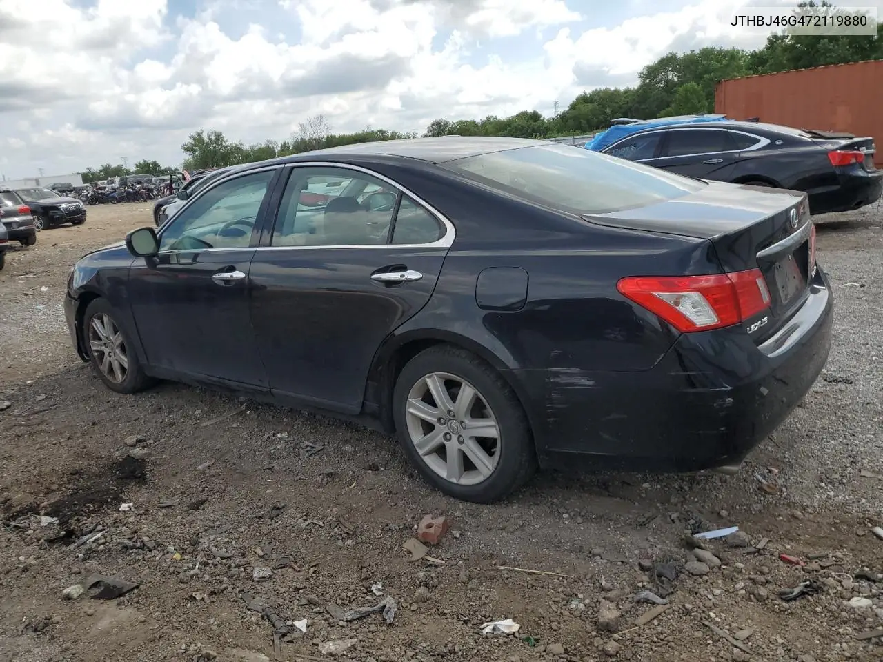 2007 Lexus Es 350 VIN: JTHBJ46G472119880 Lot: 62949155