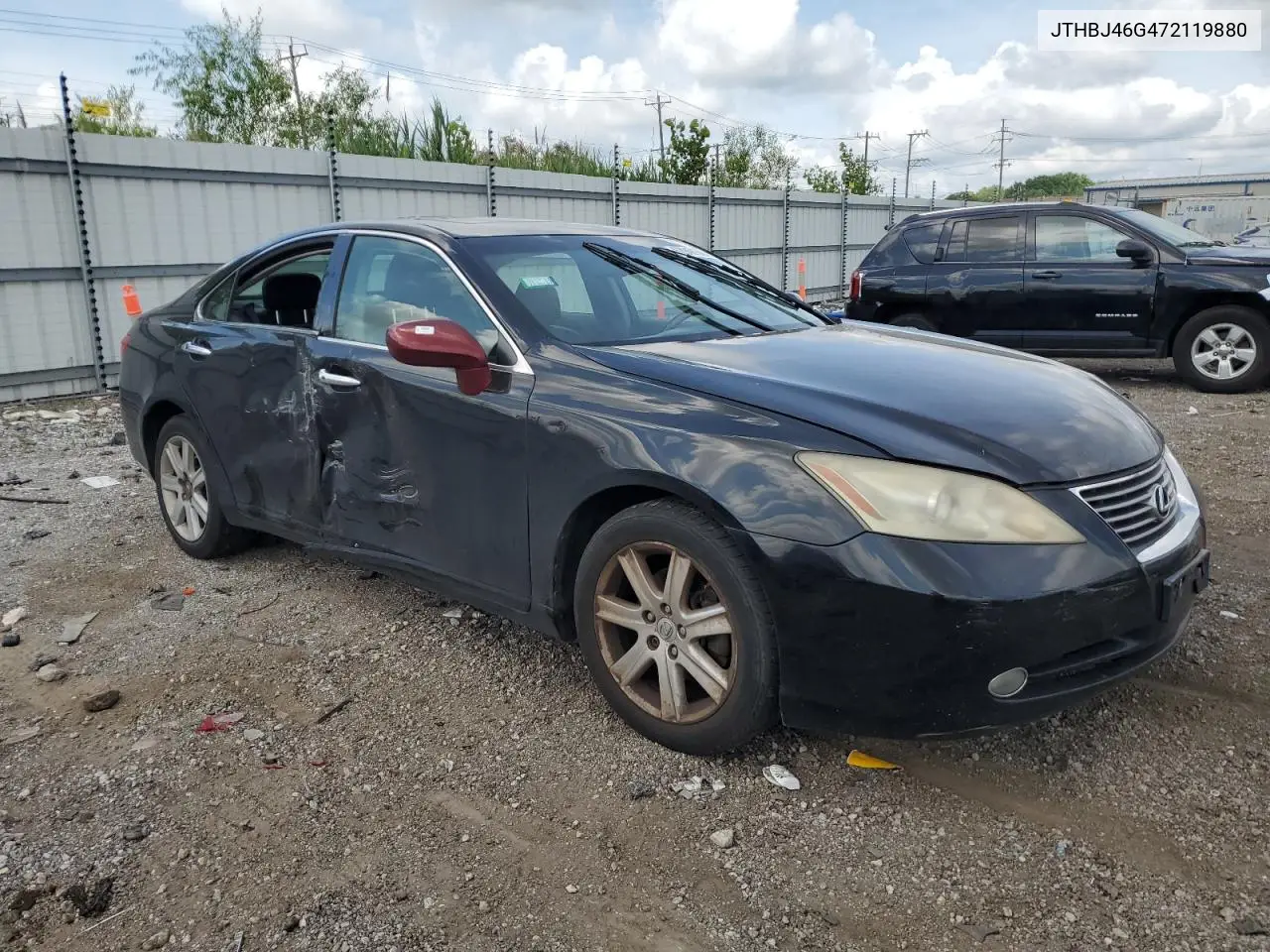 2007 Lexus Es 350 VIN: JTHBJ46G472119880 Lot: 62949155