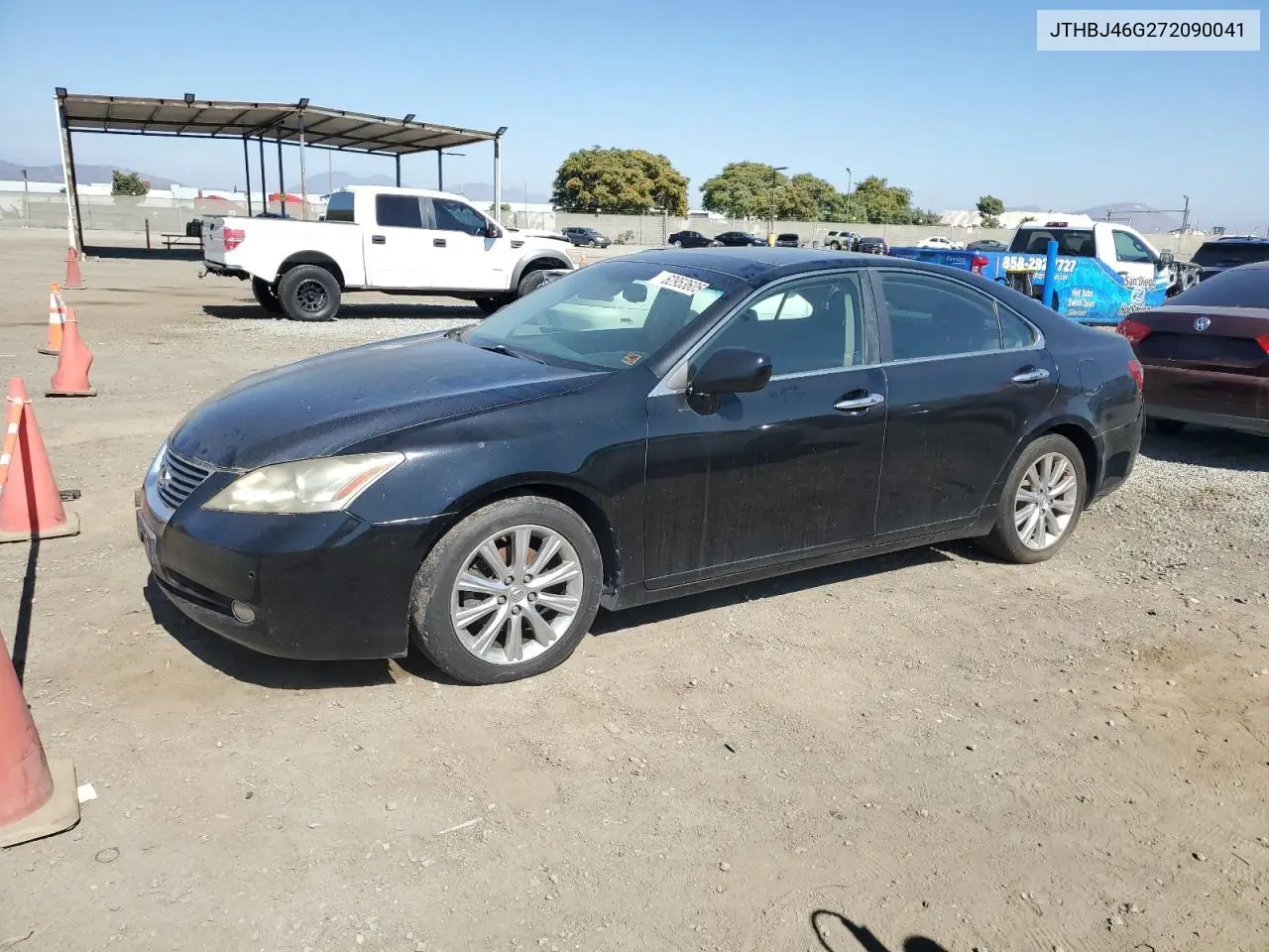 2007 Lexus Es 350 VIN: JTHBJ46G272090041 Lot: 62953605