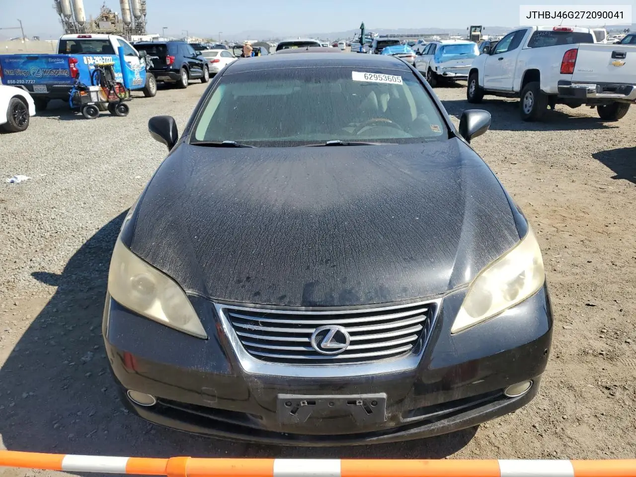 2007 Lexus Es 350 VIN: JTHBJ46G272090041 Lot: 62953605