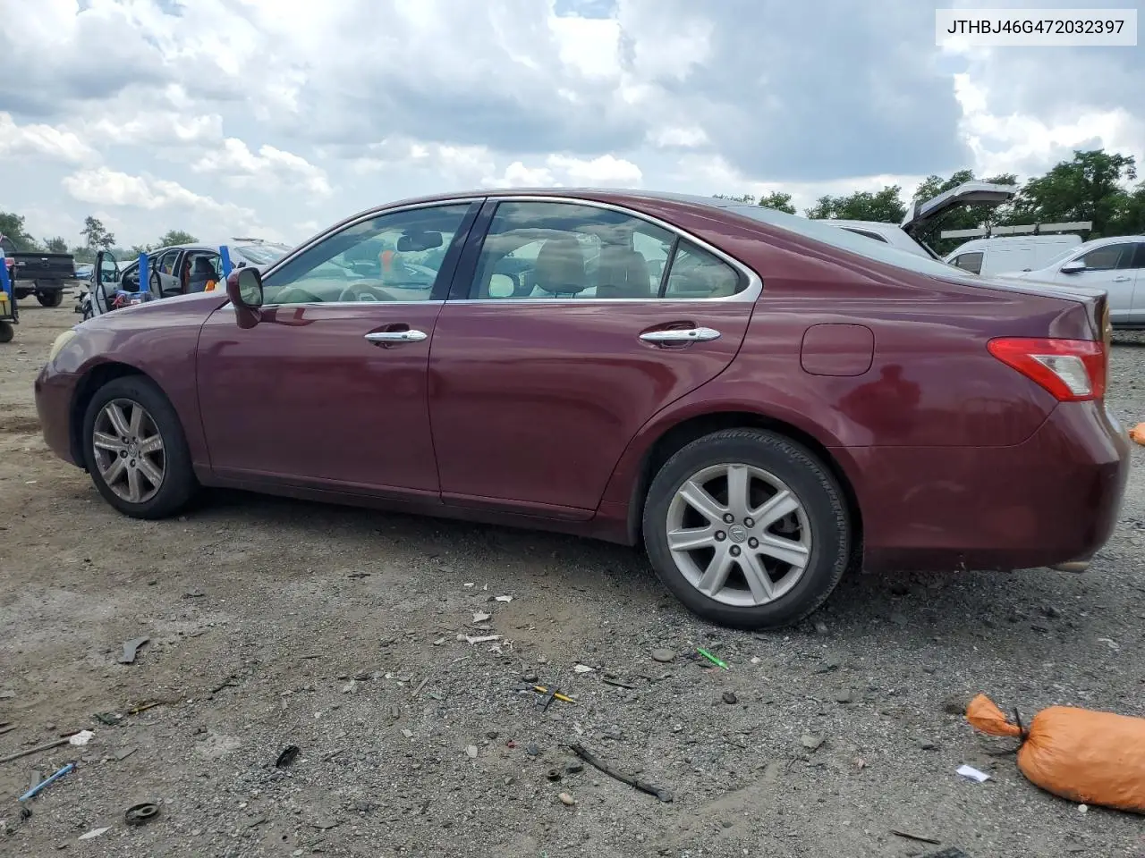 2007 Lexus Es 350 VIN: JTHBJ46G472032397 Lot: 63044045