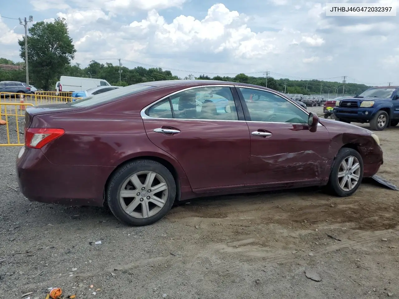2007 Lexus Es 350 VIN: JTHBJ46G472032397 Lot: 63044045