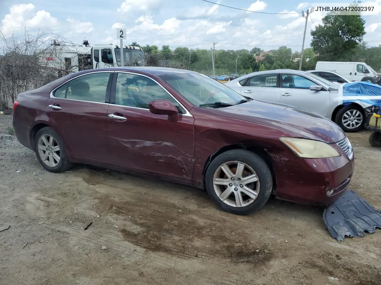 2007 Lexus Es 350 VIN: JTHBJ46G472032397 Lot: 63044045