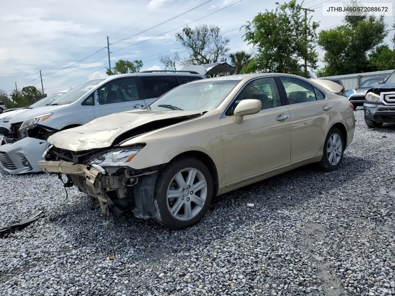 2007 Lexus Es 350 VIN: JTHBJ46G572088672 Lot: 63164155