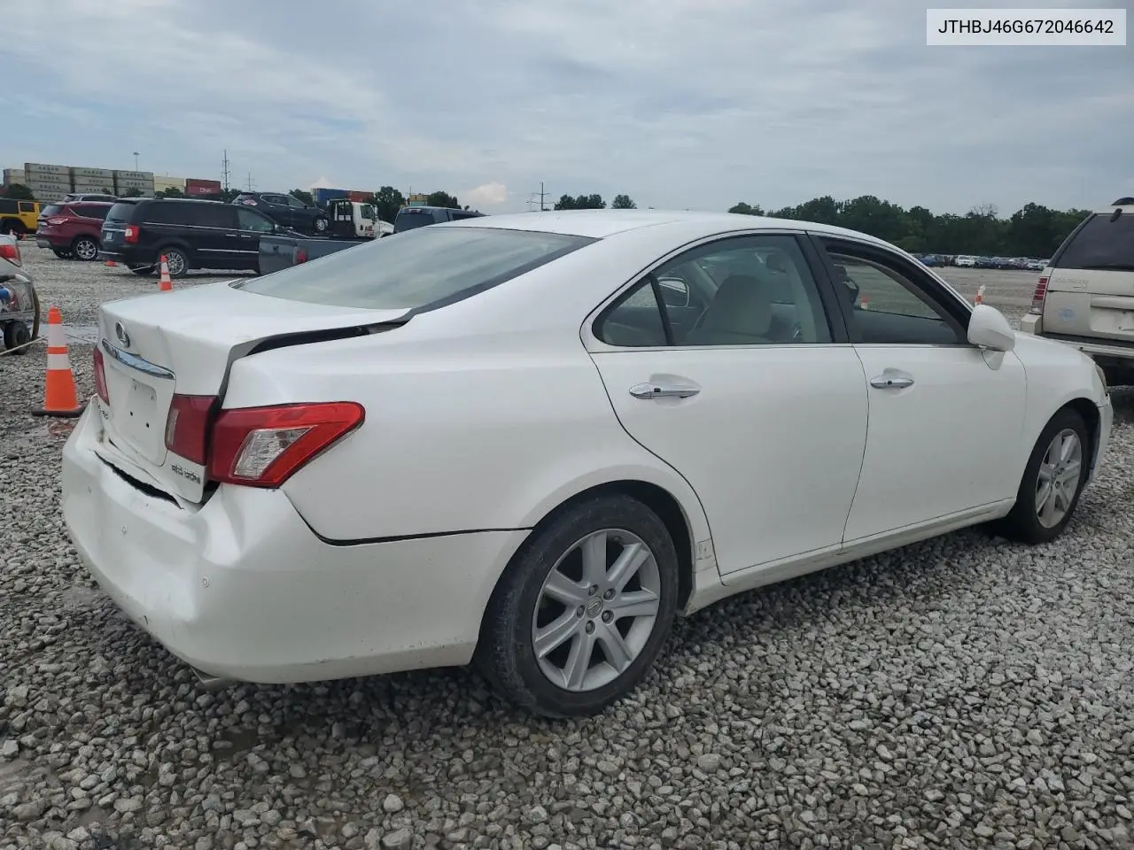 2007 Lexus Es 350 VIN: JTHBJ46G672046642 Lot: 63400745