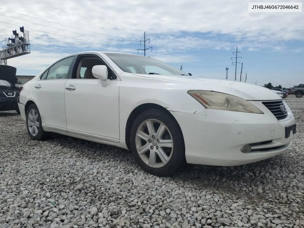 2007 Lexus Es 350 VIN: JTHBJ46G672046642 Lot: 63400745