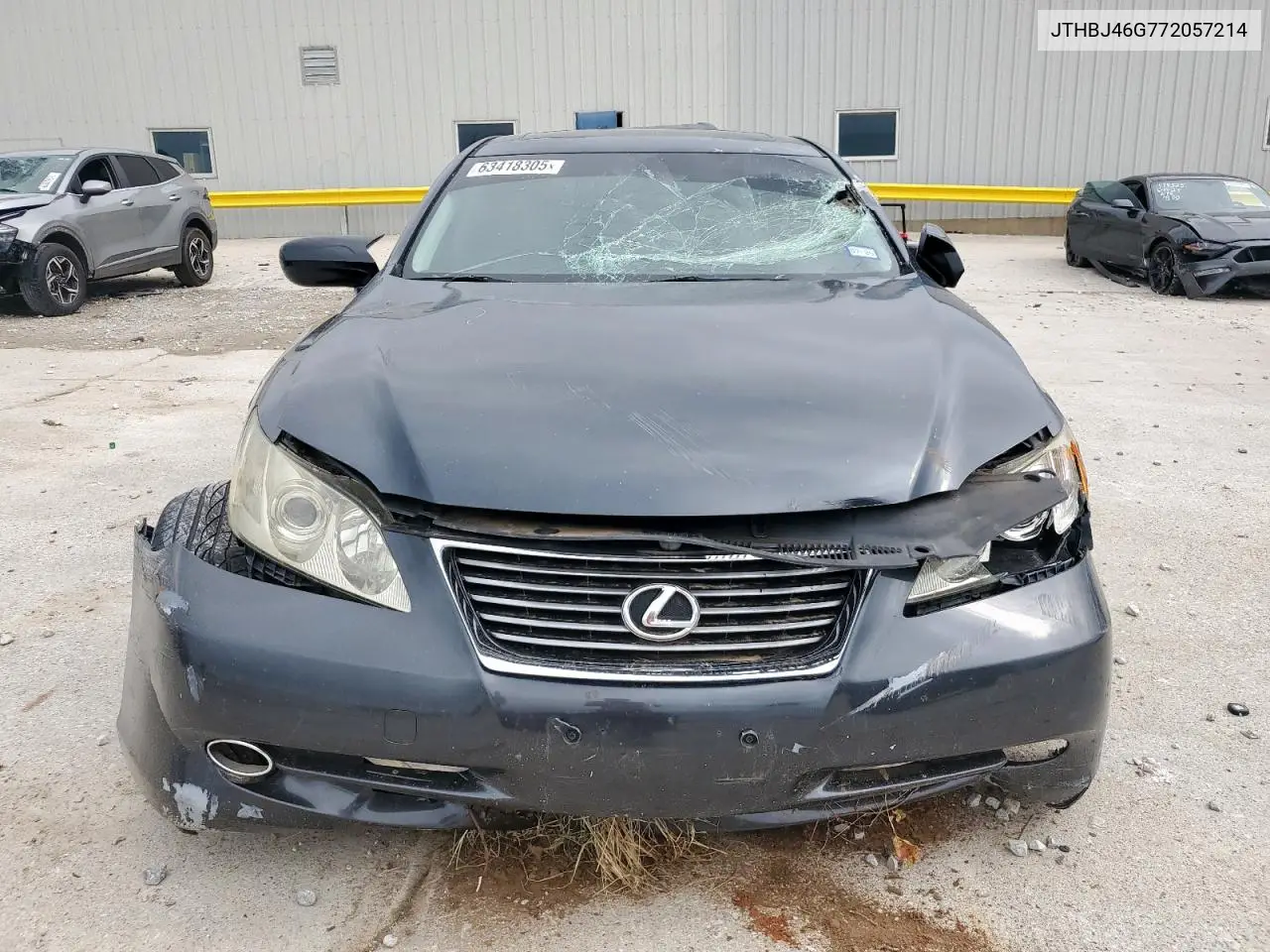 2007 Lexus Es 350 VIN: JTHBJ46G772057214 Lot: 63418305