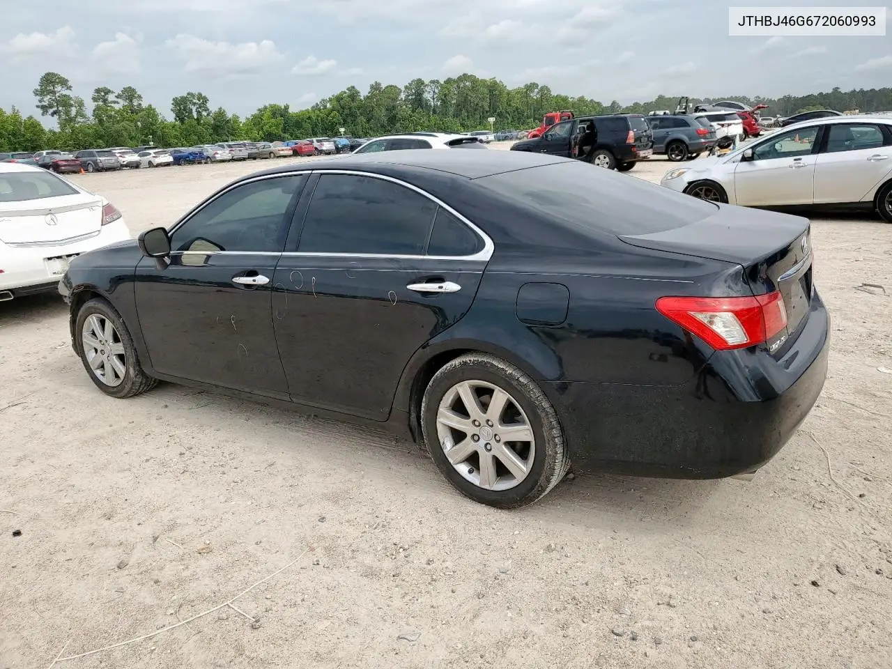 2007 Lexus Es 350 VIN: JTHBJ46G672060993 Lot: 63430875