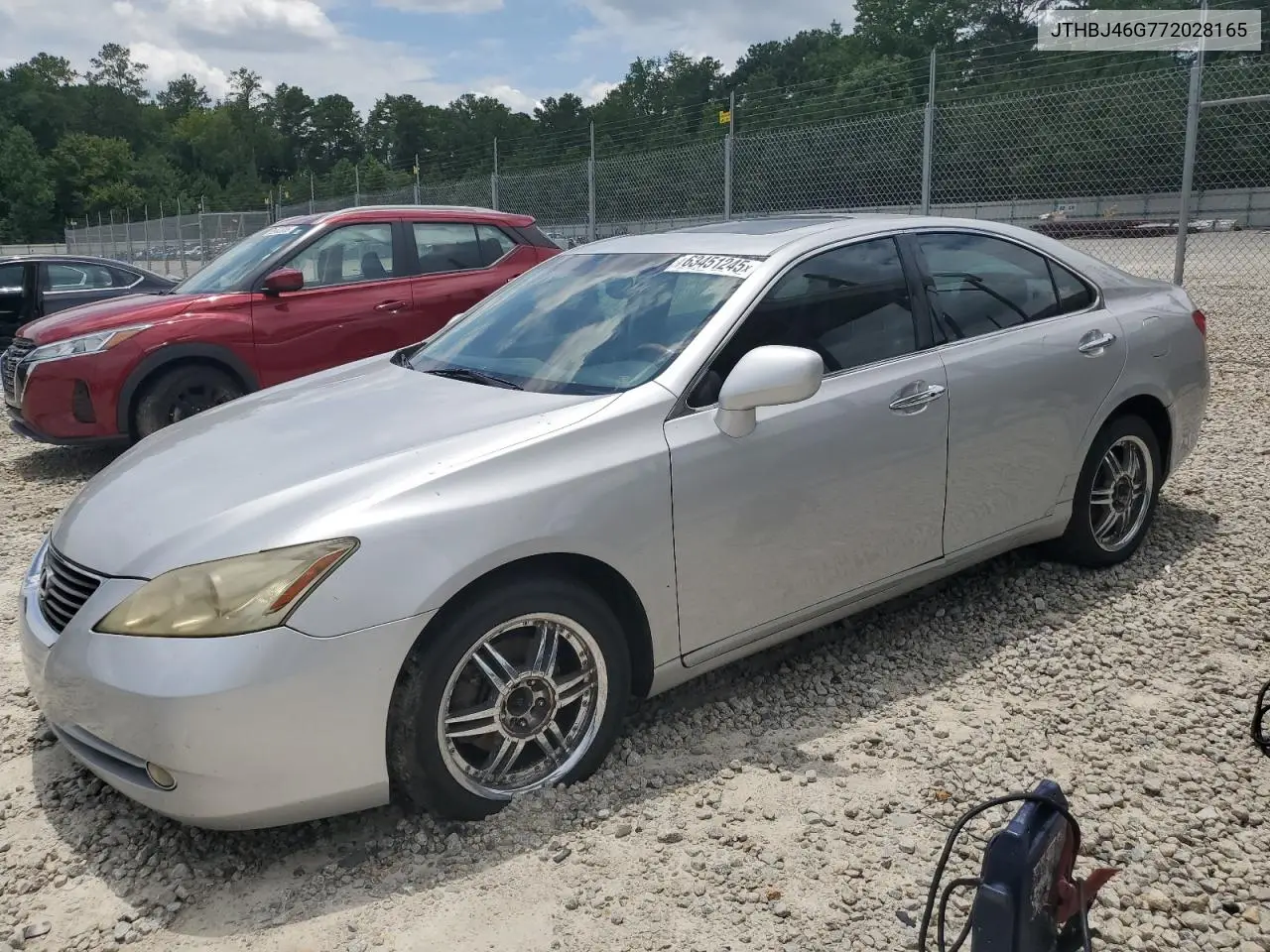 2007 Lexus Es 350 VIN: JTHBJ46G772028165 Lot: 63451245