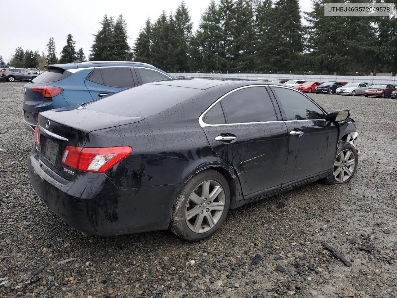 2007 Lexus Es 350 VIN: JTHBJ46G572049578 Lot: 86826754