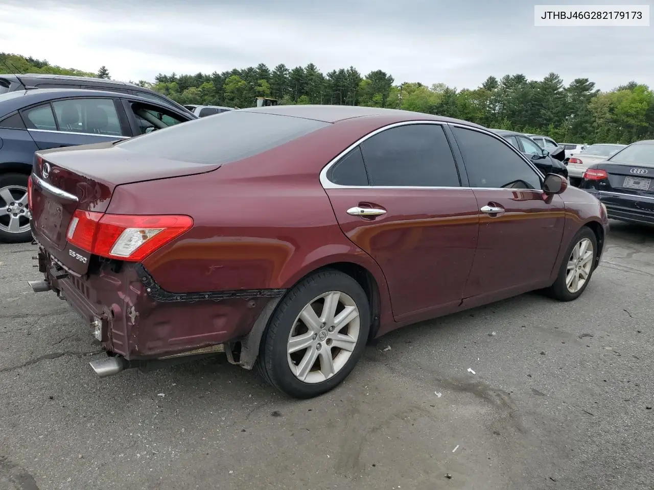 2008 Lexus Es 350 VIN: JTHBJ46G282179173 Lot: 56717845