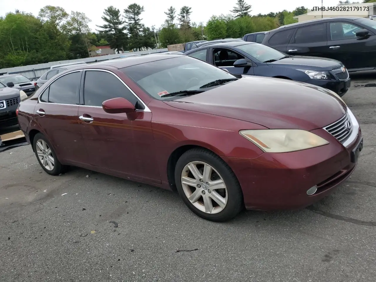 2008 Lexus Es 350 VIN: JTHBJ46G282179173 Lot: 56717845