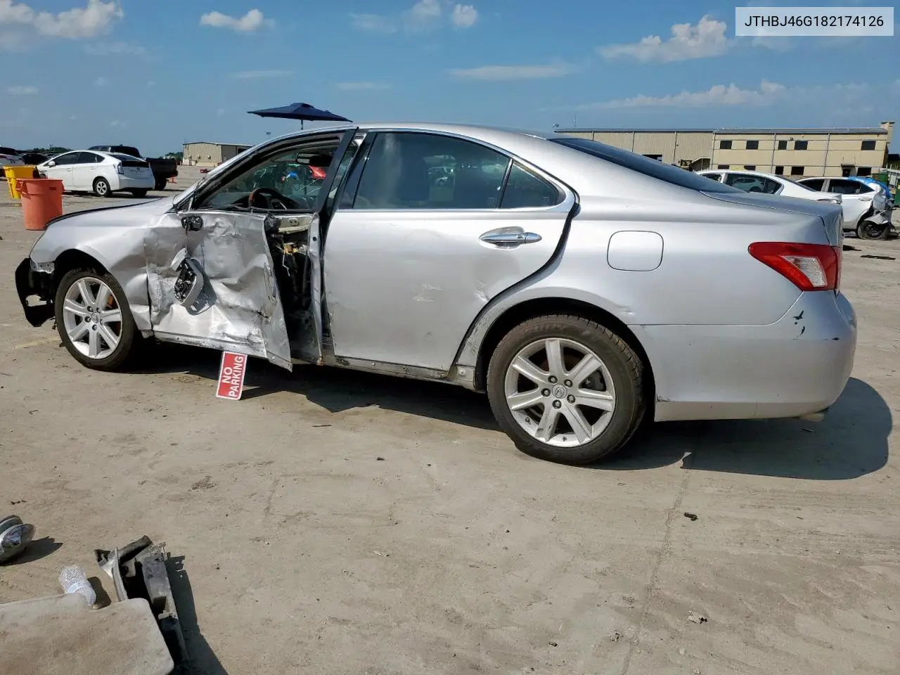 2008 Lexus Es 350 VIN: JTHBJ46G182174126 Lot: 59208045
