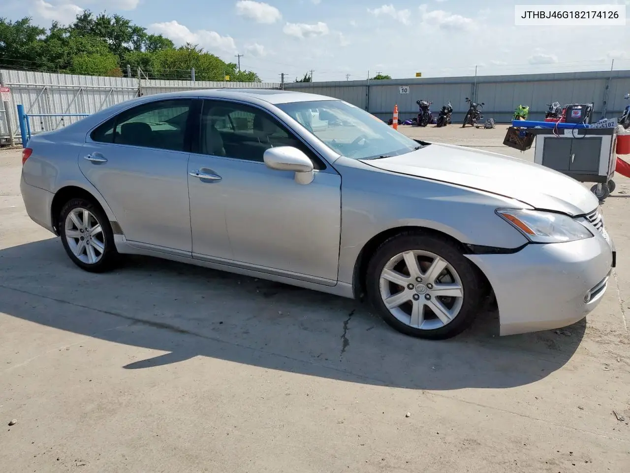 2008 Lexus Es 350 VIN: JTHBJ46G182174126 Lot: 59208045