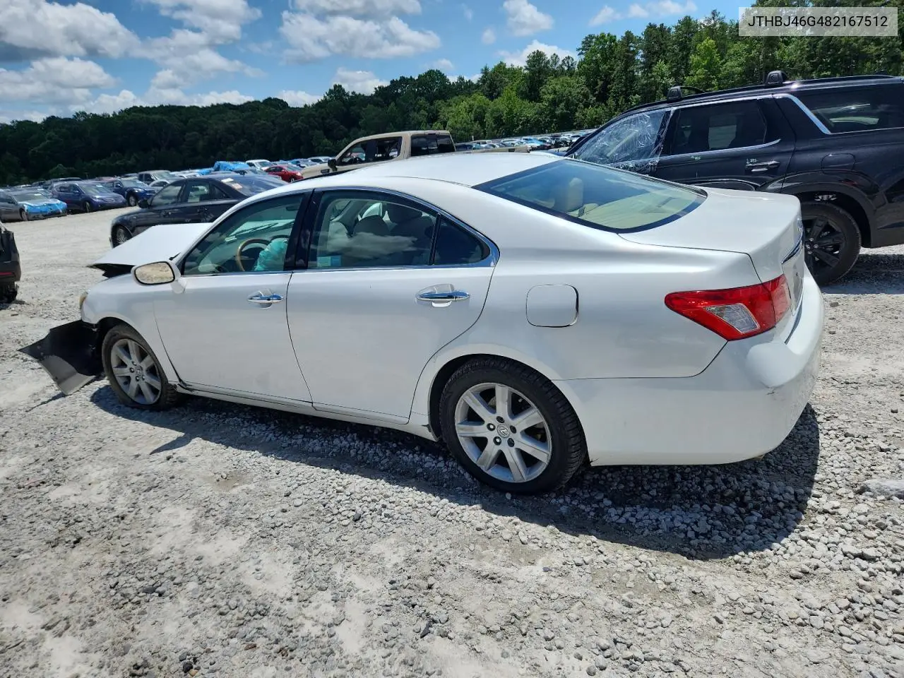 2008 Lexus Es 350 VIN: JTHBJ46G482167512 Lot: 60988745