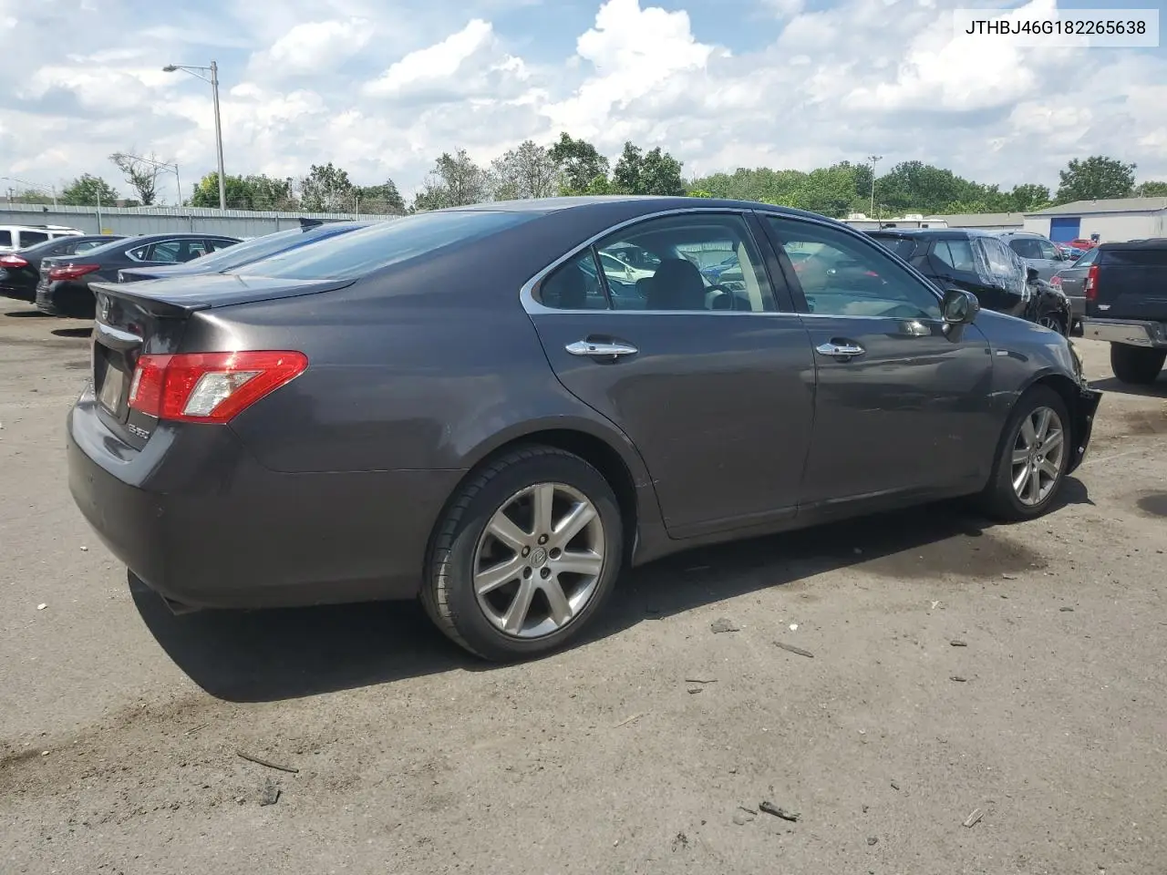 2008 Lexus Es 350 VIN: JTHBJ46G182265638 Lot: 61140815