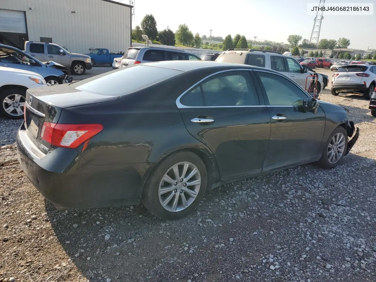 2008 Lexus Es 350 VIN: JTHBJ46G682186143 Lot: 61384805