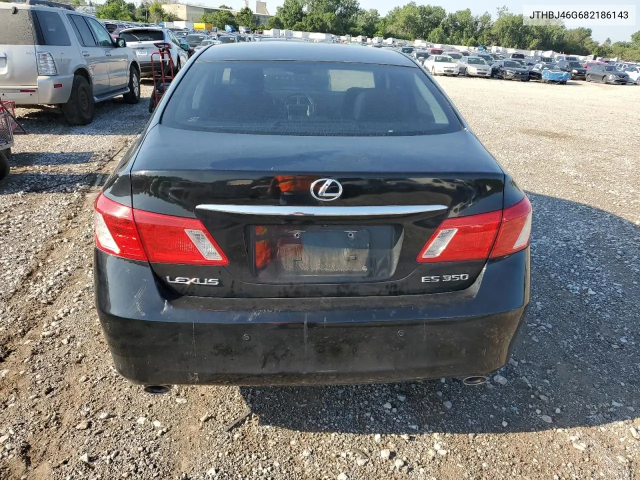 2008 Lexus Es 350 VIN: JTHBJ46G682186143 Lot: 61384805