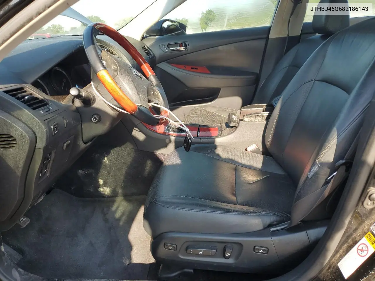 2008 Lexus Es 350 VIN: JTHBJ46G682186143 Lot: 61384805