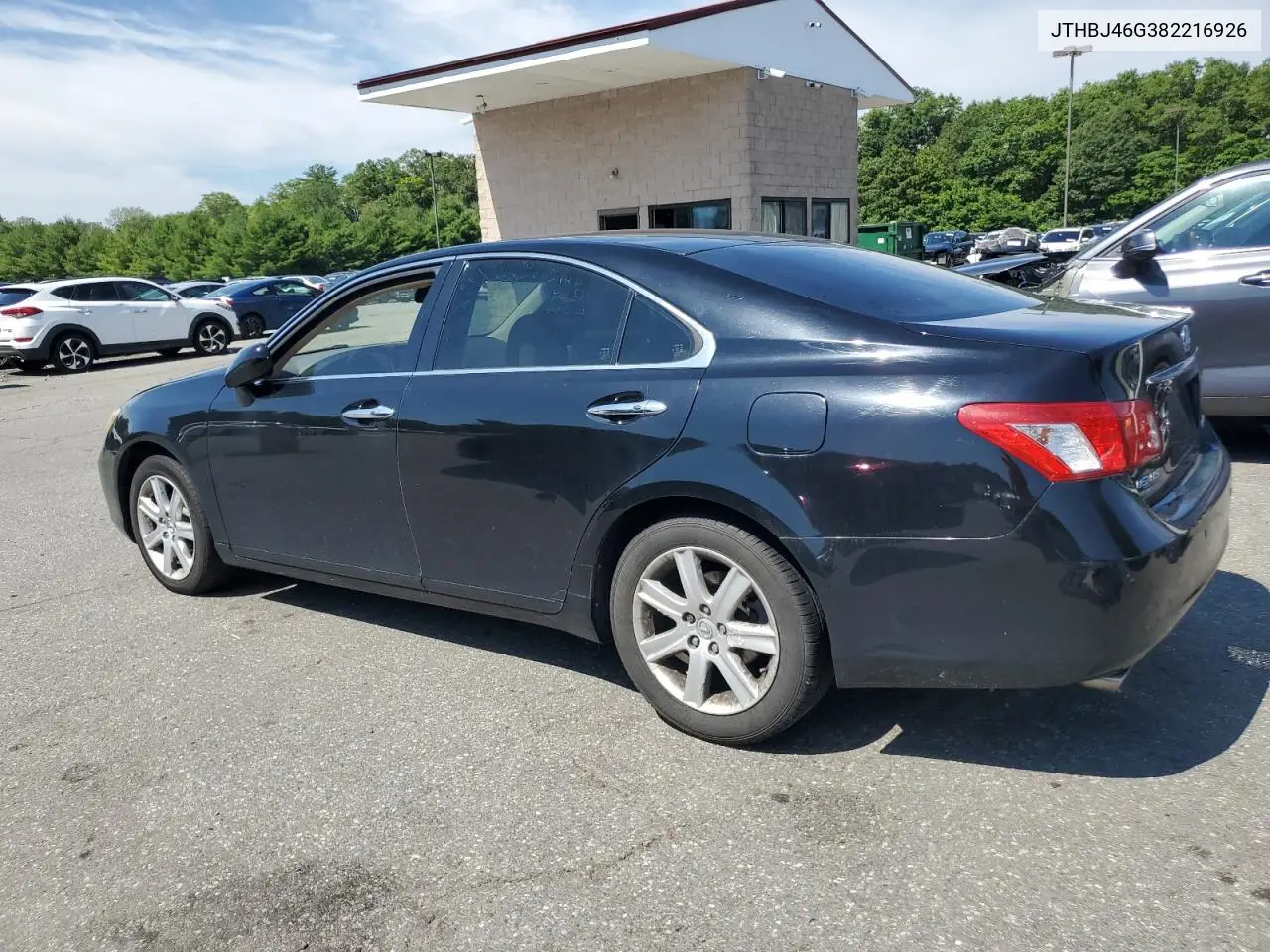 2008 Lexus Es 350 VIN: JTHBJ46G382216926 Lot: 61647875