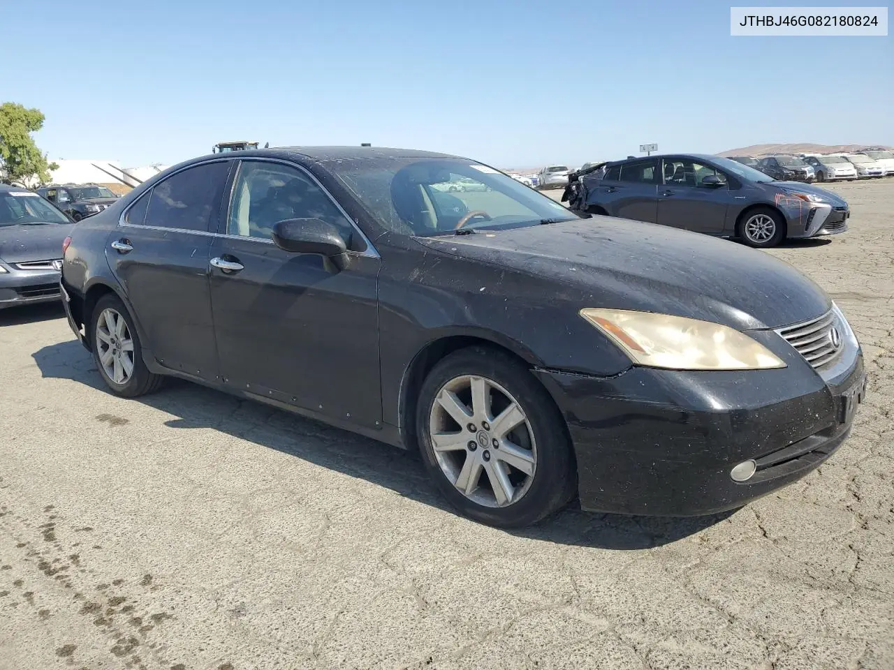 2008 Lexus Es 350 VIN: JTHBJ46G082180824 Lot: 62530925