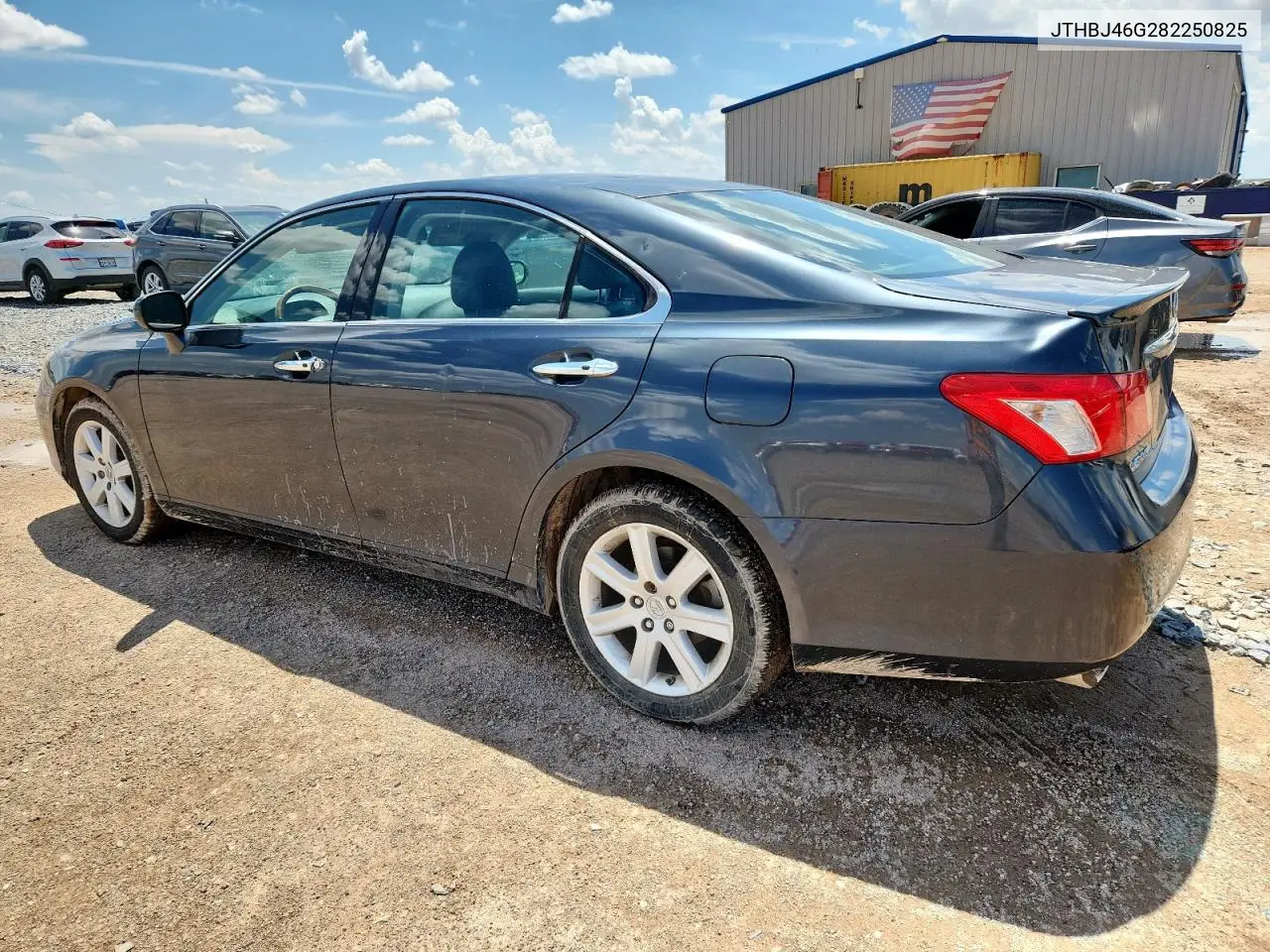 2008 Lexus Es 350 VIN: JTHBJ46G282250825 Lot: 62545935