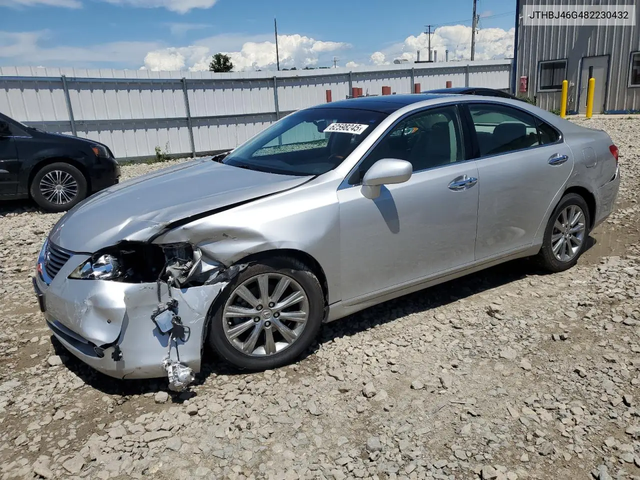 2008 Lexus Es 350 VIN: JTHBJ46G482230432 Lot: 62598245