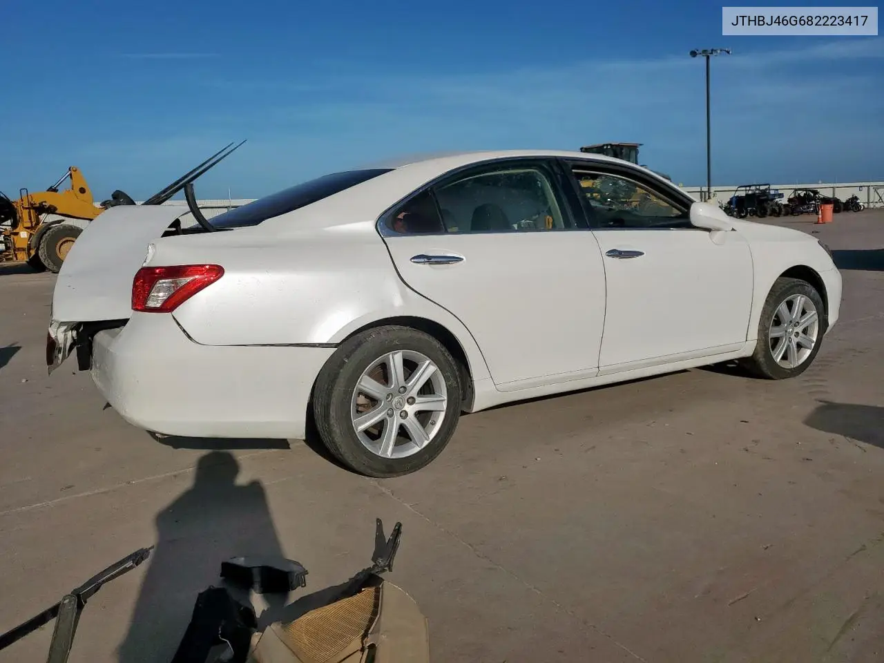 2008 Lexus Es 350 VIN: JTHBJ46G682223417 Lot: 62696535
