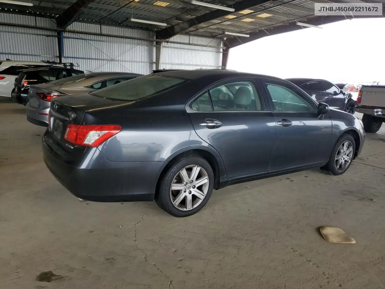 2008 Lexus Es 350 VIN: JTHBJ46G682211672 Lot: 63017255