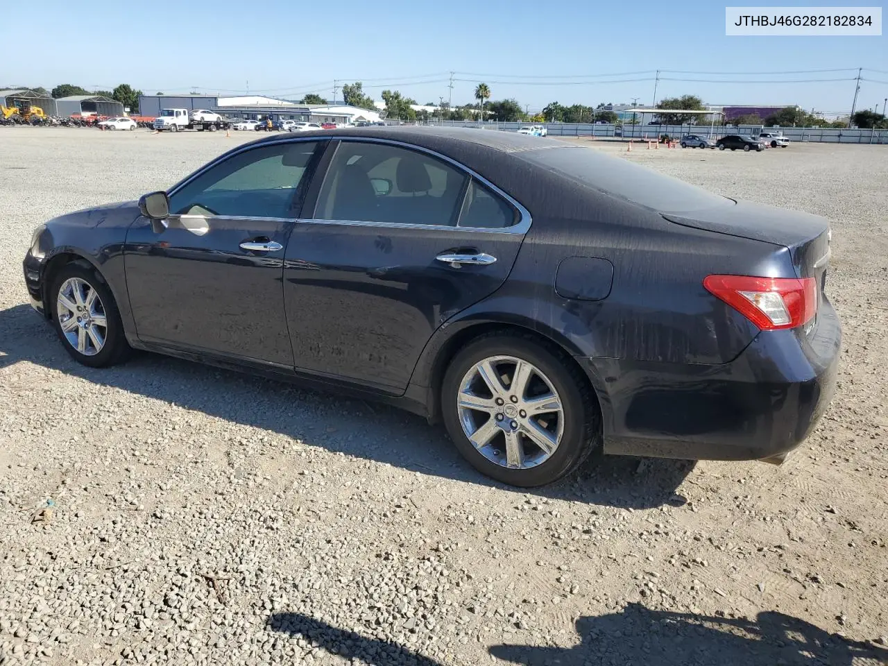 2008 Lexus Es 350 VIN: JTHBJ46G282182834 Lot: 63041435