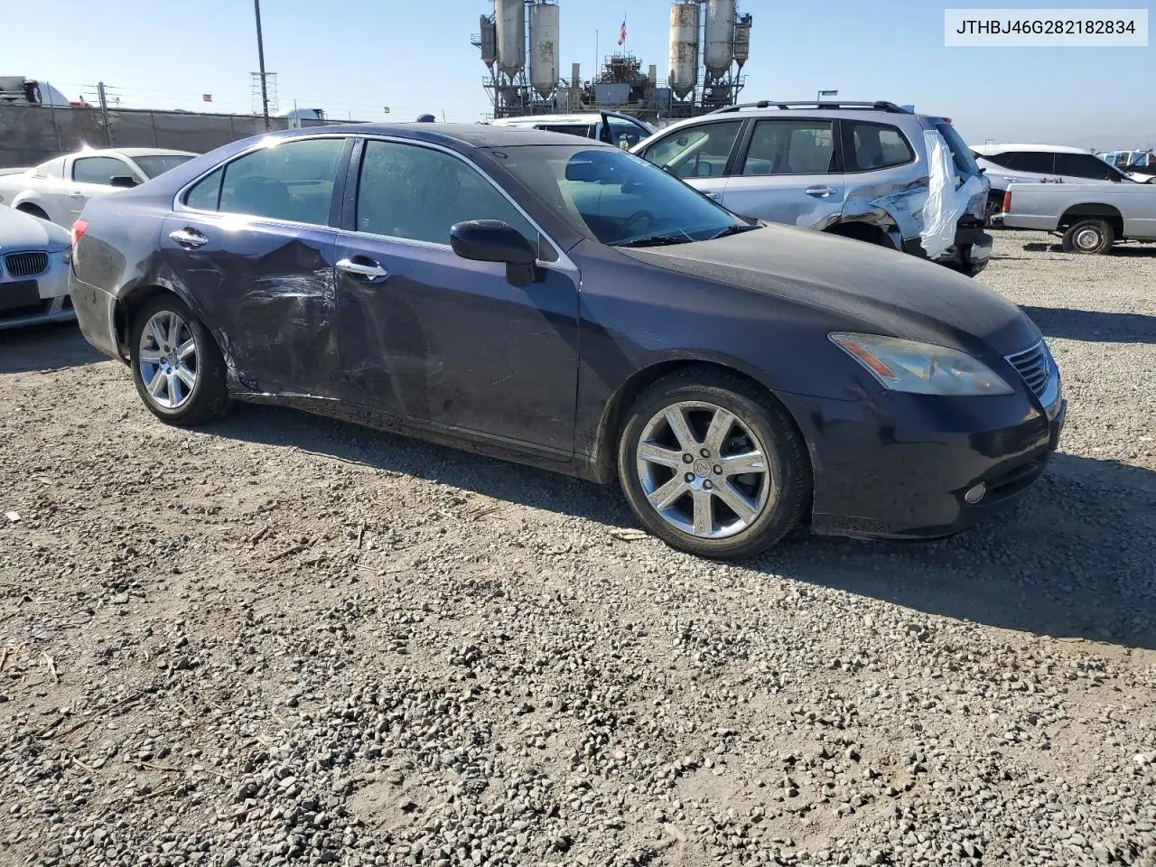 2008 Lexus Es 350 VIN: JTHBJ46G282182834 Lot: 63041435