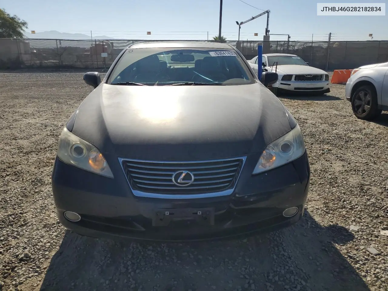 2008 Lexus Es 350 VIN: JTHBJ46G282182834 Lot: 63041435
