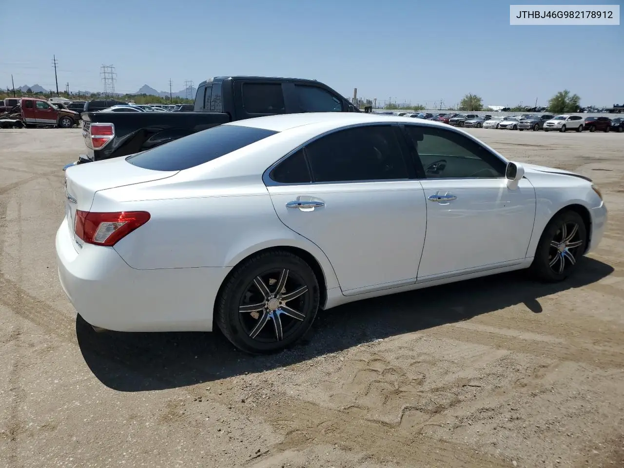 2008 Lexus Es 350 VIN: JTHBJ46G982178912 Lot: 63121755