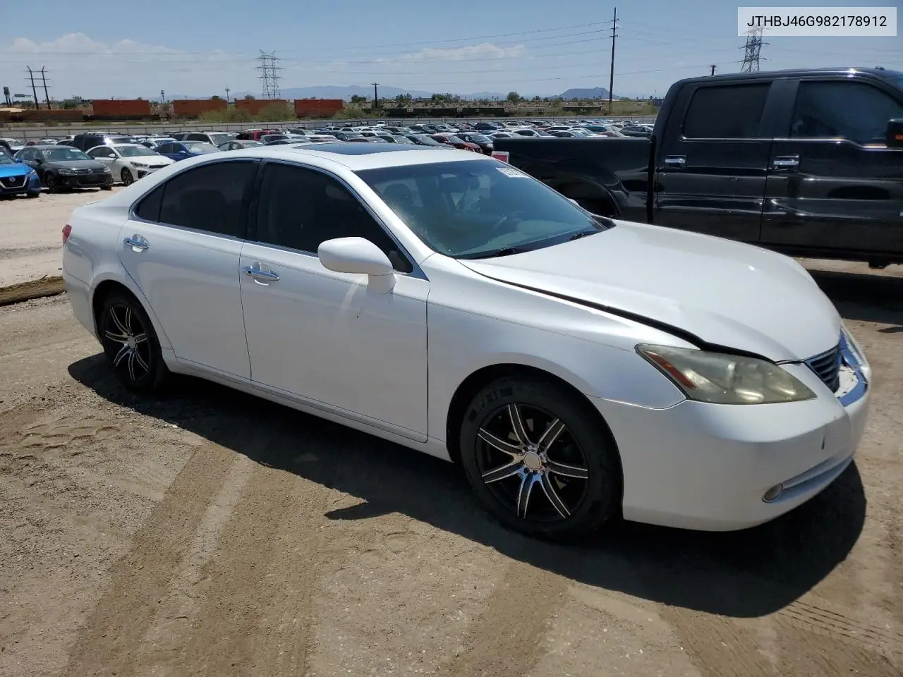 2008 Lexus Es 350 VIN: JTHBJ46G982178912 Lot: 63121755