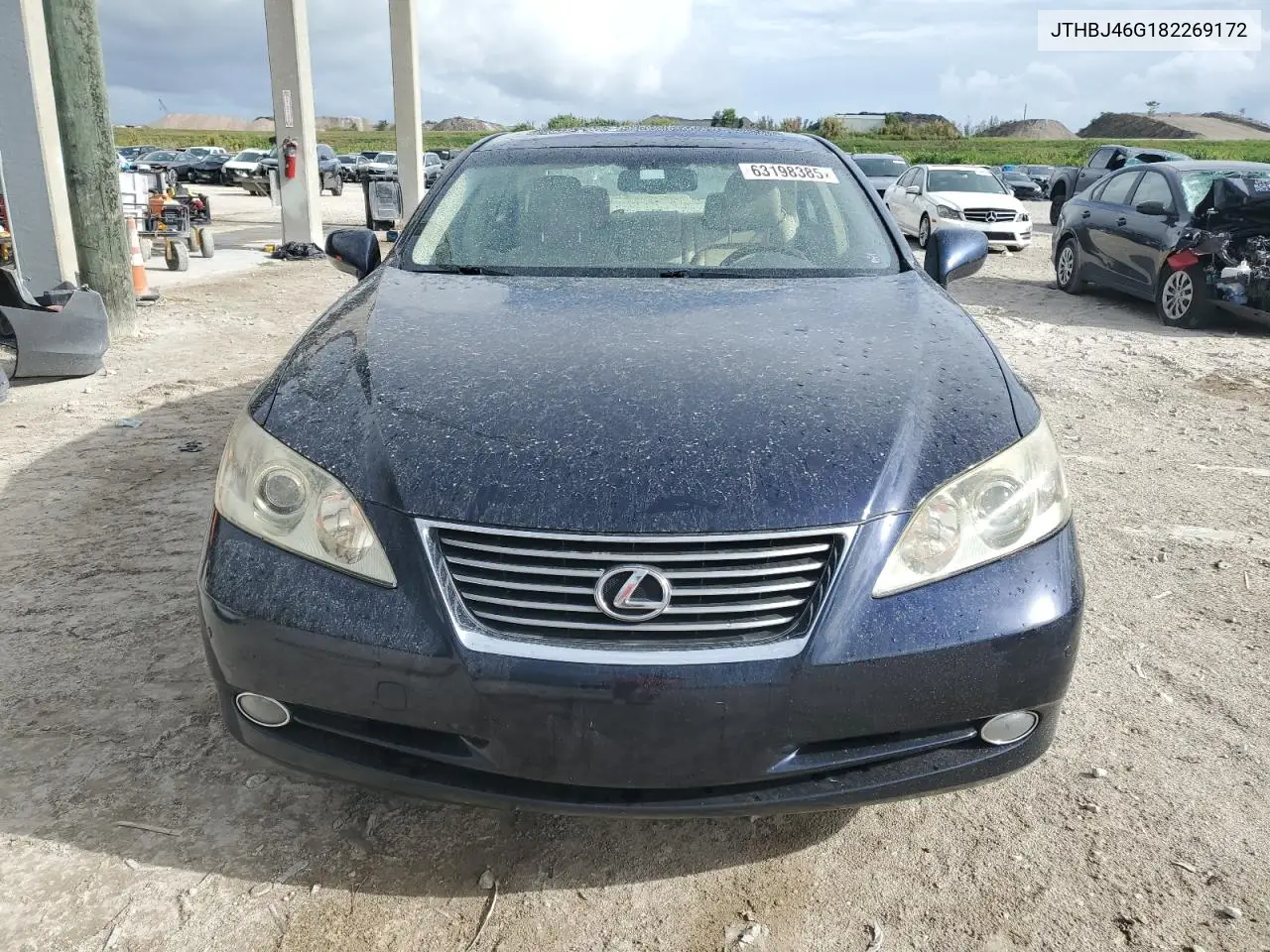 2008 Lexus Es 350 VIN: JTHBJ46G182269172 Lot: 63198385