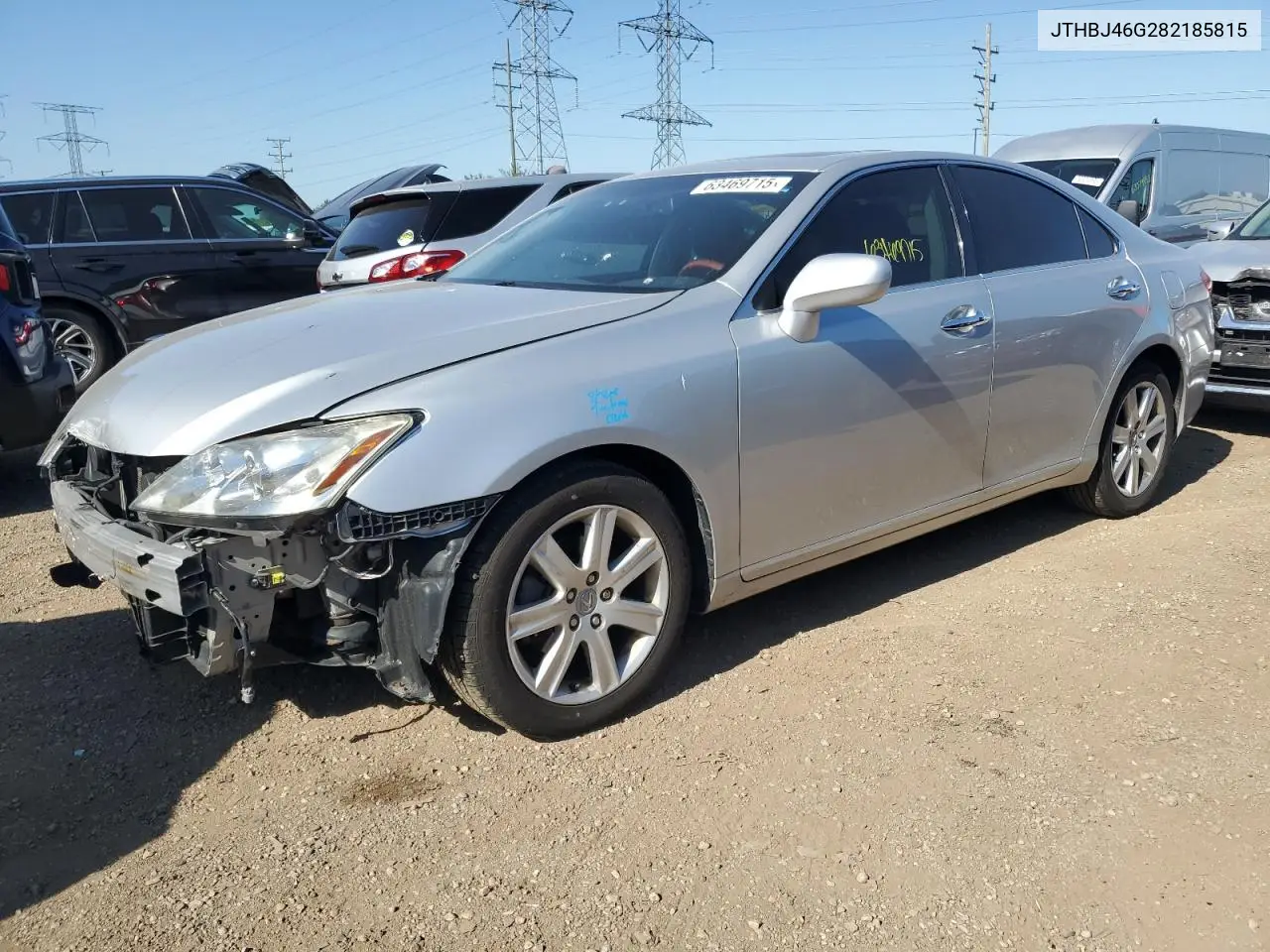 2008 Lexus Es 350 VIN: JTHBJ46G282185815 Lot: 63469715