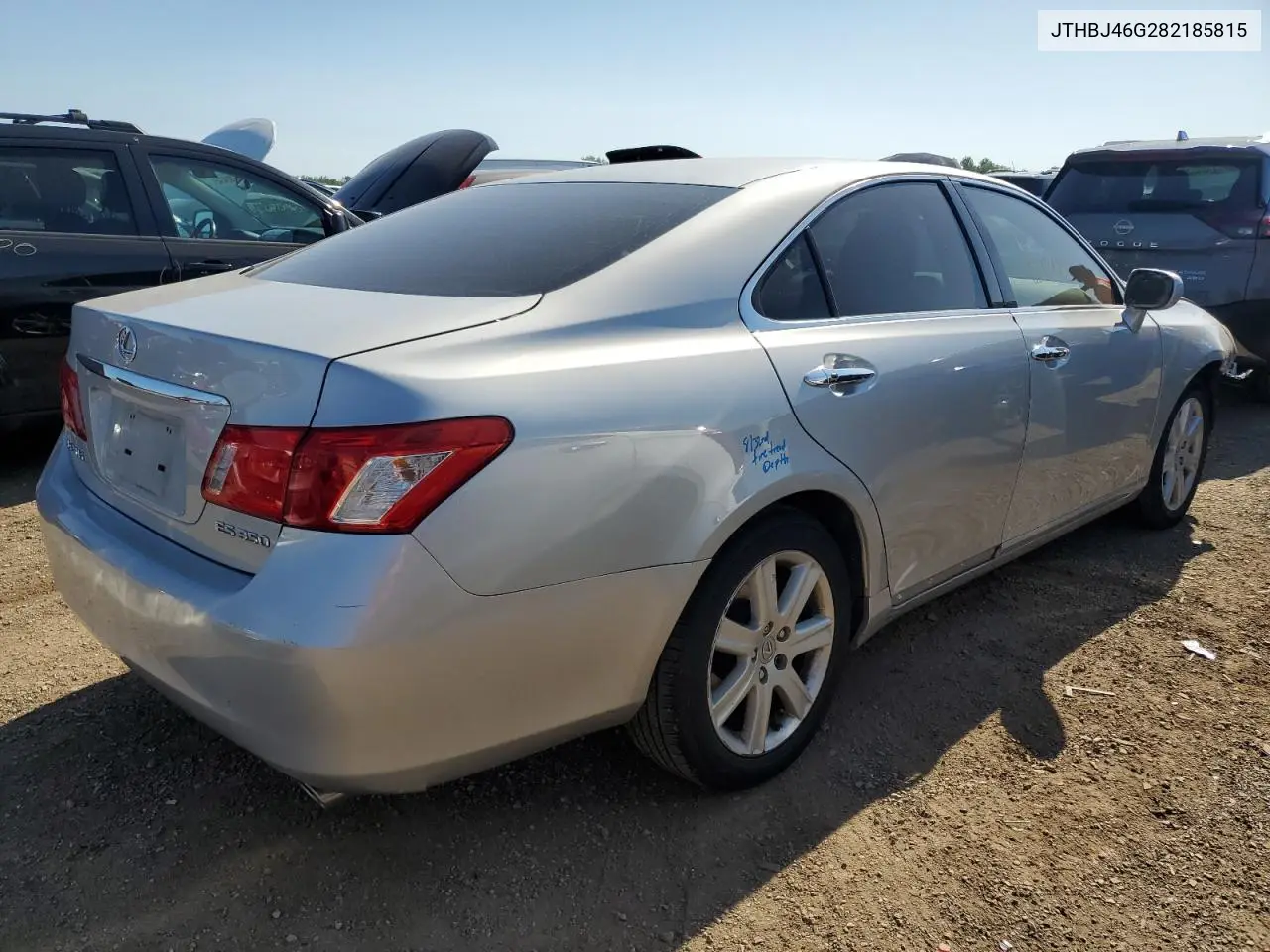 2008 Lexus Es 350 VIN: JTHBJ46G282185815 Lot: 63469715