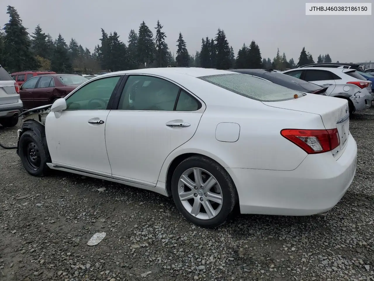 2008 Lexus Es 350 VIN: JTHBJ46G382186150 Lot: 82588384
