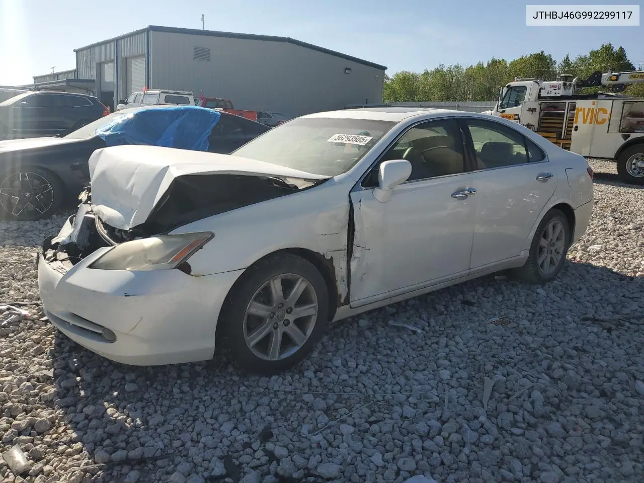 2009 Lexus Es 350 VIN: JTHBJ46G992299117 Lot: 56293505