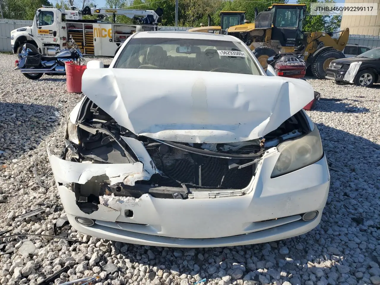 2009 Lexus Es 350 VIN: JTHBJ46G992299117 Lot: 56293505