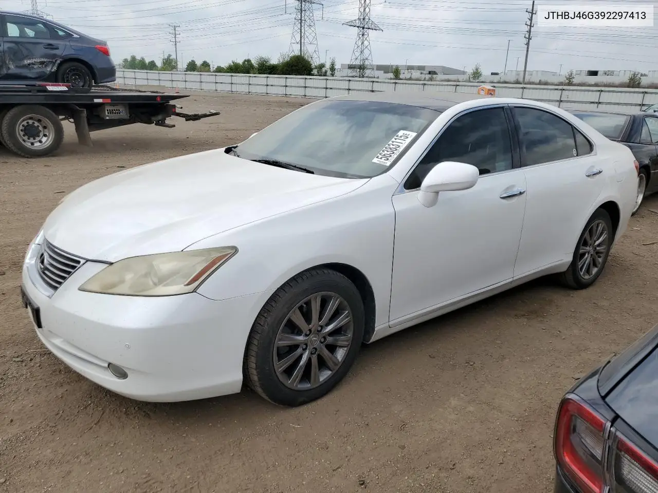 2009 Lexus Es 350 VIN: JTHBJ46G392297413 Lot: 56383115