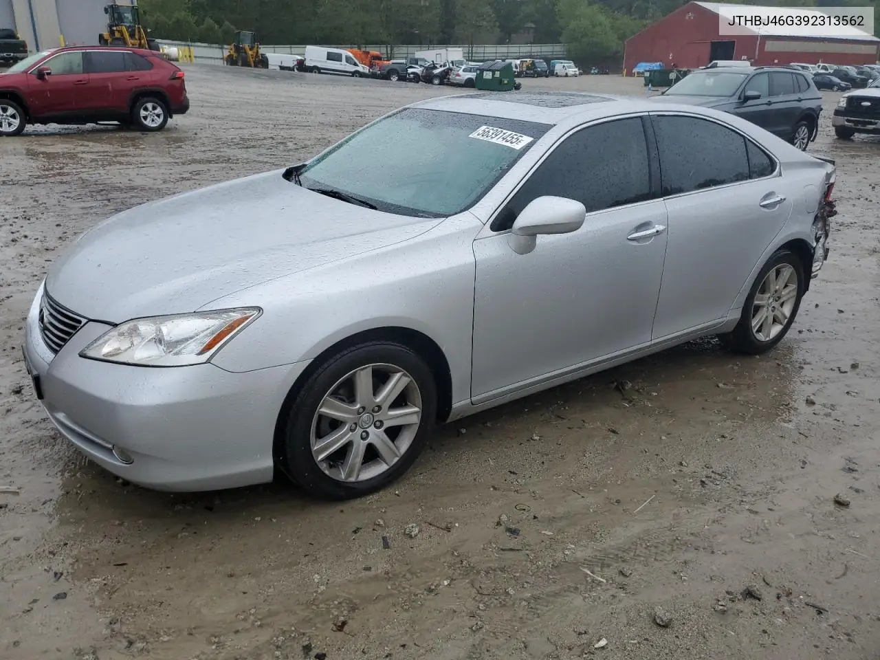 2009 Lexus Es 350 VIN: JTHBJ46G392313562 Lot: 56391455