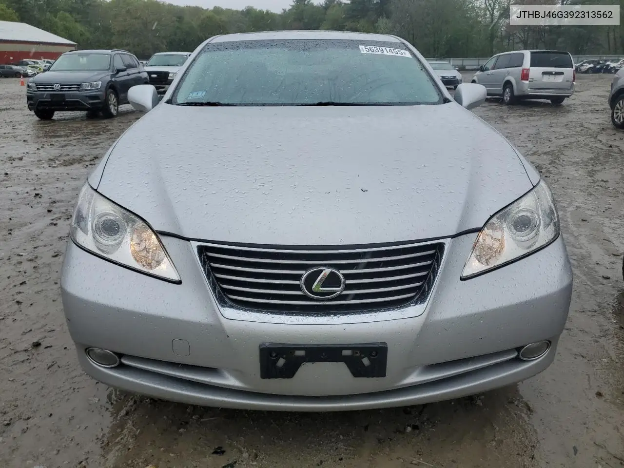 2009 Lexus Es 350 VIN: JTHBJ46G392313562 Lot: 56391455