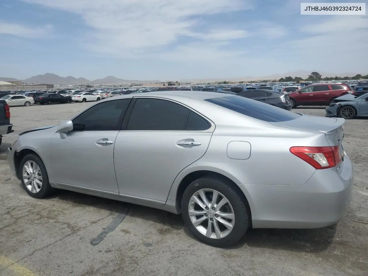 2009 Lexus Es 350 VIN: JTHBJ46G392324724 Lot: 56603525