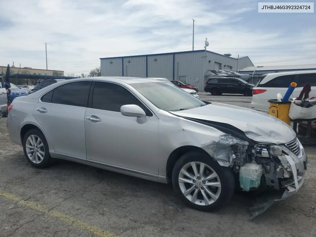 2009 Lexus Es 350 VIN: JTHBJ46G392324724 Lot: 56603525