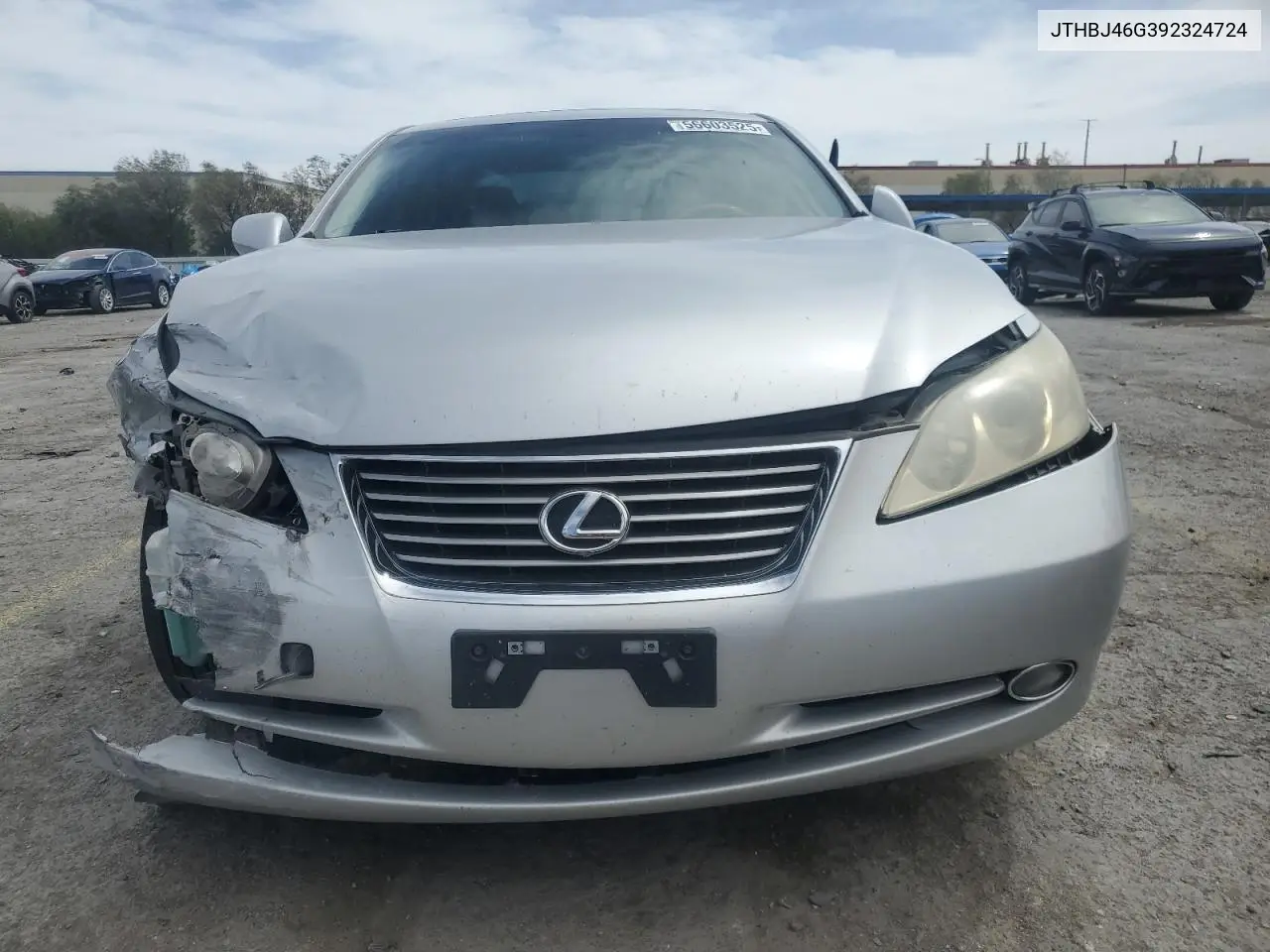 2009 Lexus Es 350 VIN: JTHBJ46G392324724 Lot: 56603525