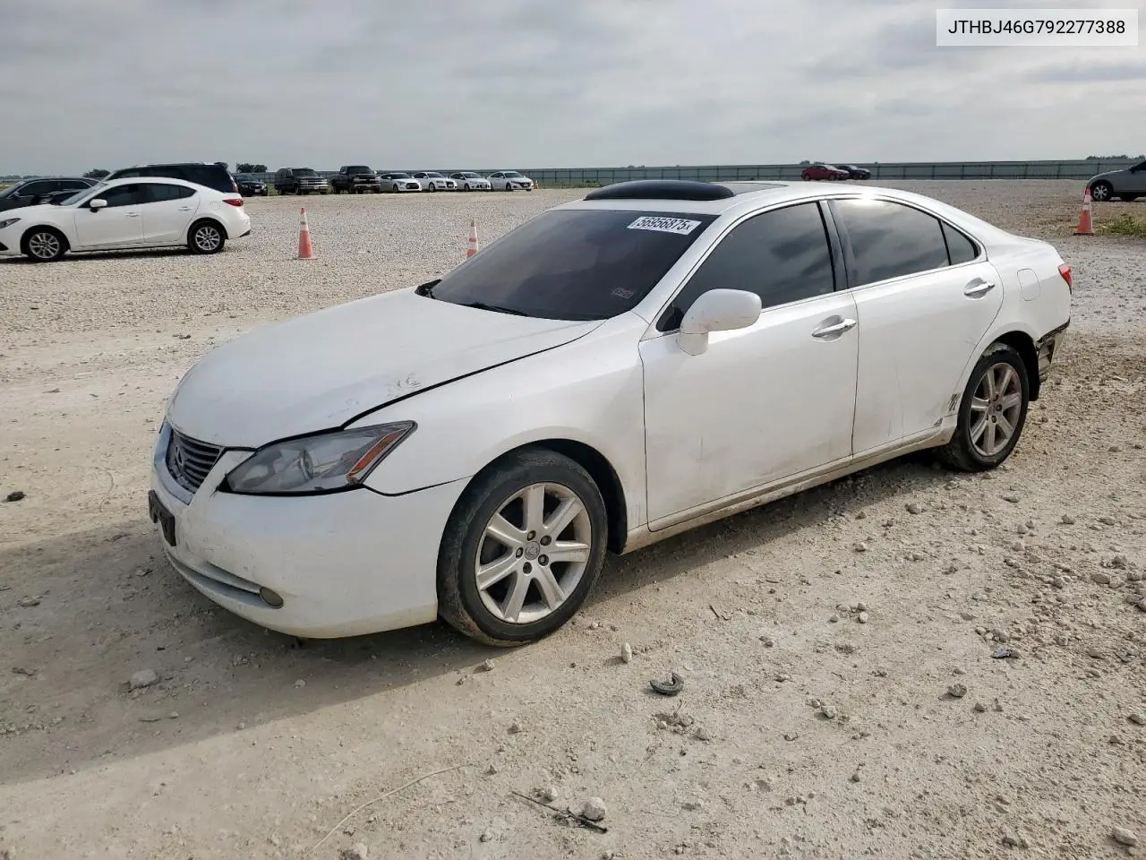 2009 Lexus Es 350 VIN: JTHBJ46G792277388 Lot: 56956875