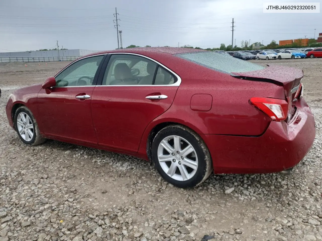 2009 Lexus Es 350 VIN: JTHBJ46G292320051 Lot: 57298115